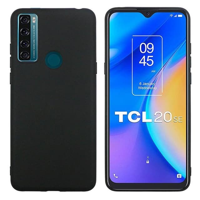 Silikone cover TCL 20SE - Sort