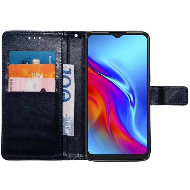 Wallet cover 3-kort TCL 20E - Mørkeblå