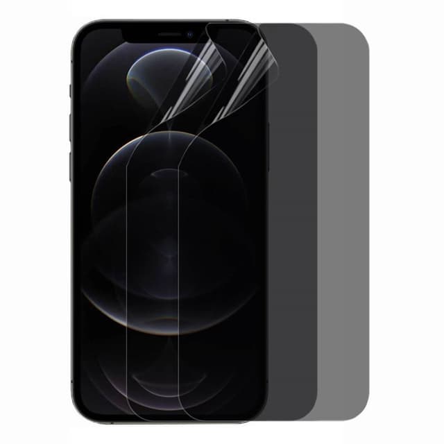 2-pack Privacy skärmskydd 3D Soft HydroGel Apple iPhone 12 Pro