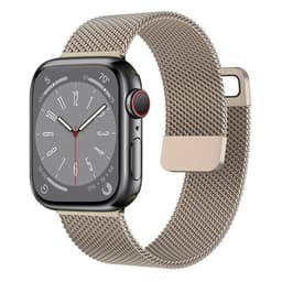 Milanese Rannekoru Apple Watch 8 (45mm) - Vintage Gold