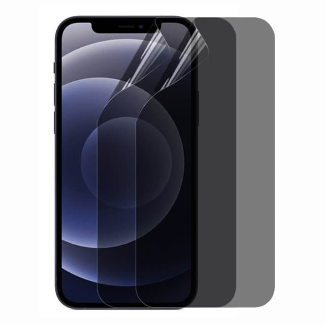 2-pack Privacy skärmskydd 3D Soft HydroGel Apple iPhone 12