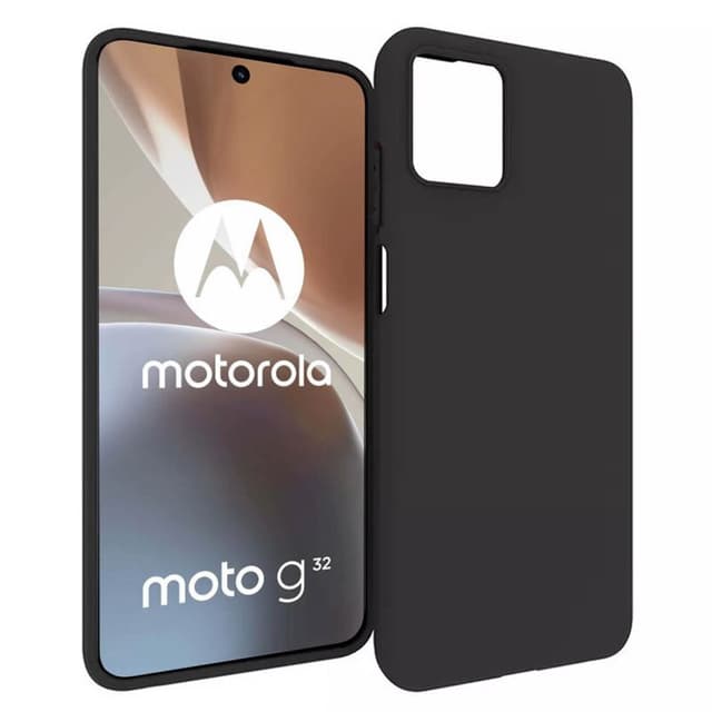 Silikondeksel Motorola Moto G32  - Svart