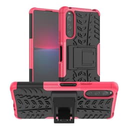 Stødbestandigt cover med stativ Sony Xperia 10 IV - Lyserød