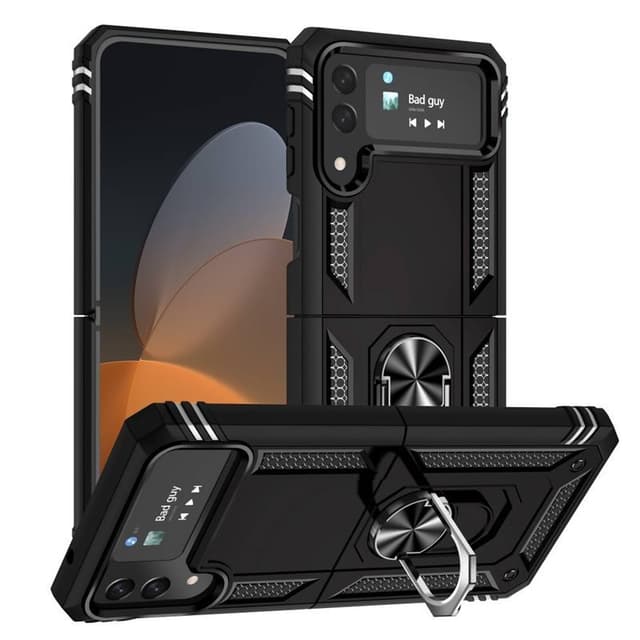 Sergeant Ring Case Samsung Galaxy Z Flip 4 - Svart