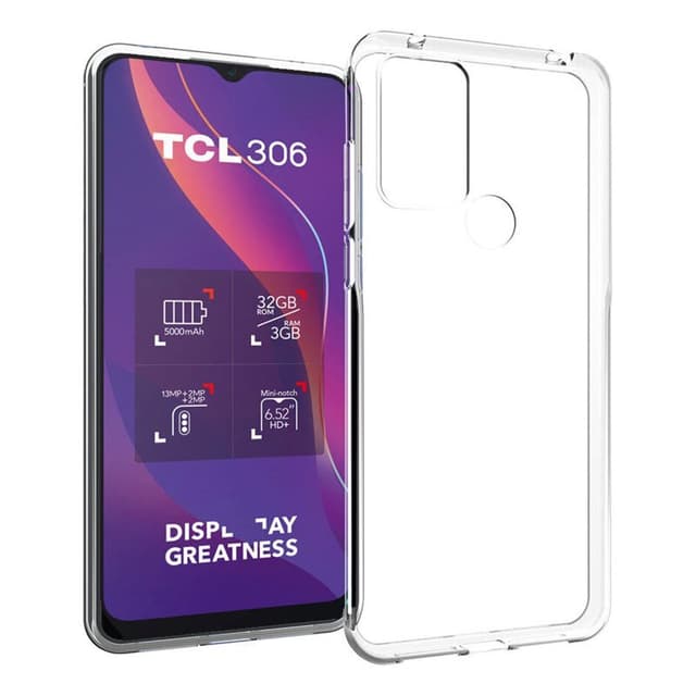Silikon skal transparent TCL 306