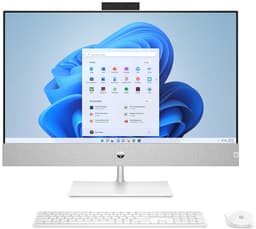 HP Pavilion 27 i5-12/16/1TB 27" AIO stationær computer