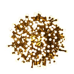 INF Solar String Lights Fjernbetjening 8 Modes 500 LED'er Varm hvid 10 m