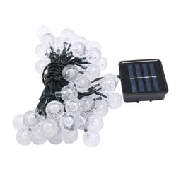 Solar String Lights 8 tilaa 100 LEDiä Lämmin valkoinen 12 m