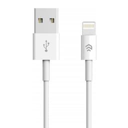 Devia Smart, Lightningkabel (2,1A), 1m, Vit