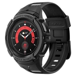 Spigen Samsung Galaxy Watch 5 Pro 45mm Cover Armbånd Rugged Armor Pro Sort