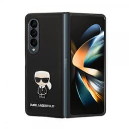 Karl Lagerfeld Samsung Galaxy Z Fold 4 Skal Saffiano Iconic Karl Svart