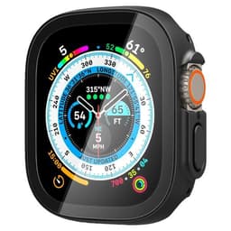 Spigen Apple Watch Ultra Skal med Skärmskydd Thin Fit 360 Svart