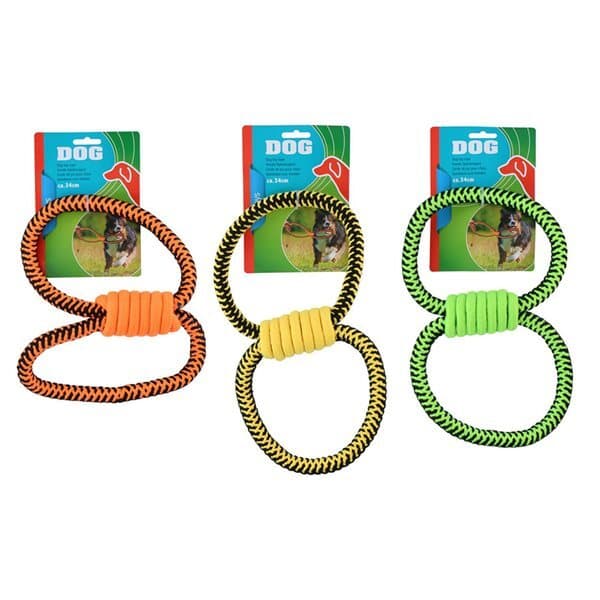 Leksaksrep för hundar 34cm