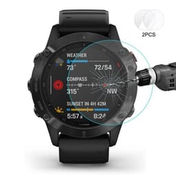 Suojalasi Garmin Fenix 6X / 6X Pro Solar 2 kpl