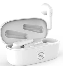 Jays t-Six helt trådløse in-ear hodetelefoner (hvit)