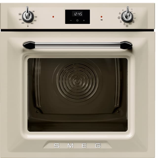 Smeg Serie Victoria Inbyggnadsugn SOP6900TP (kräm)