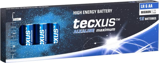 LR6/AA (Mignon) batteri, 12 stk. æske