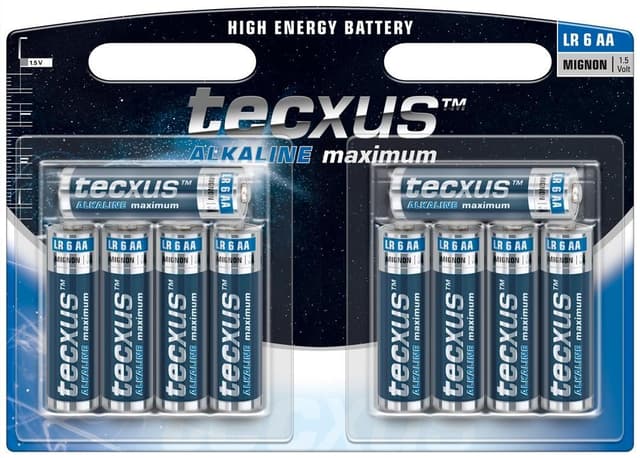 Tecxus LR6/AA (Mignon) batteri, 10 st. blister