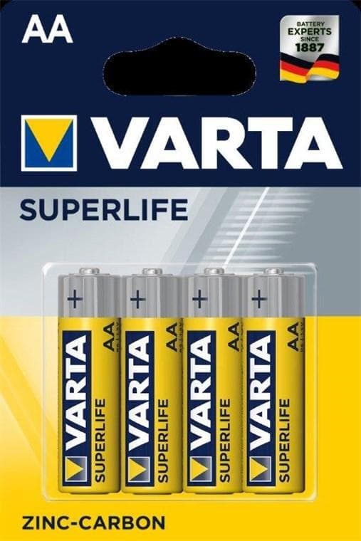Varta R6/AA (Mignon) (2006) batteri, 4 stk. blister