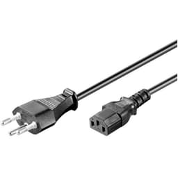 Goobay 93617 IEC Anslutningskabel Svart 2.00 m