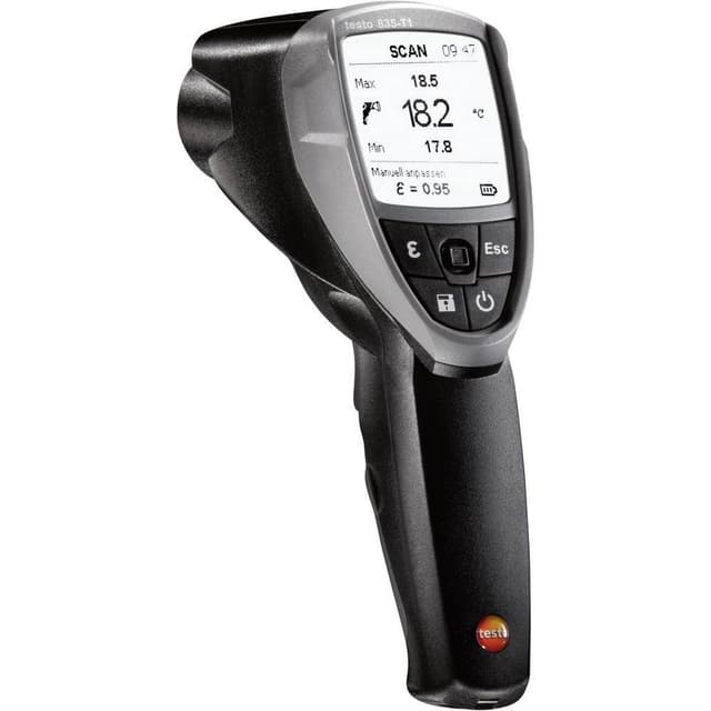 testo 835-T1 Infrarødt termometer Optik (termometer)