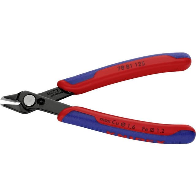 Knipex Super-Knips 78 81 125 Elektronik og finmekanik Printtang med facet 125 mm