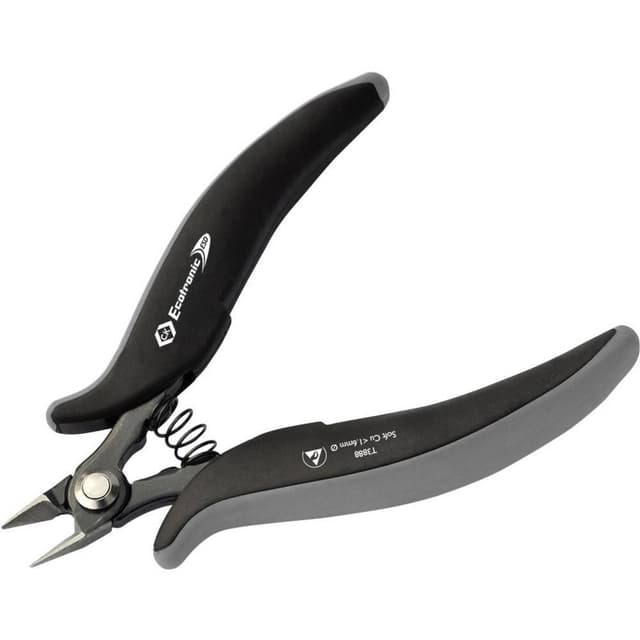 C.K. Ecotronic T3888 ESD Tång för kretskort utan facett