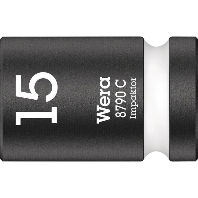Wera 05004572001 Hylsnyckelinsats 15 mm 1 st 1/2