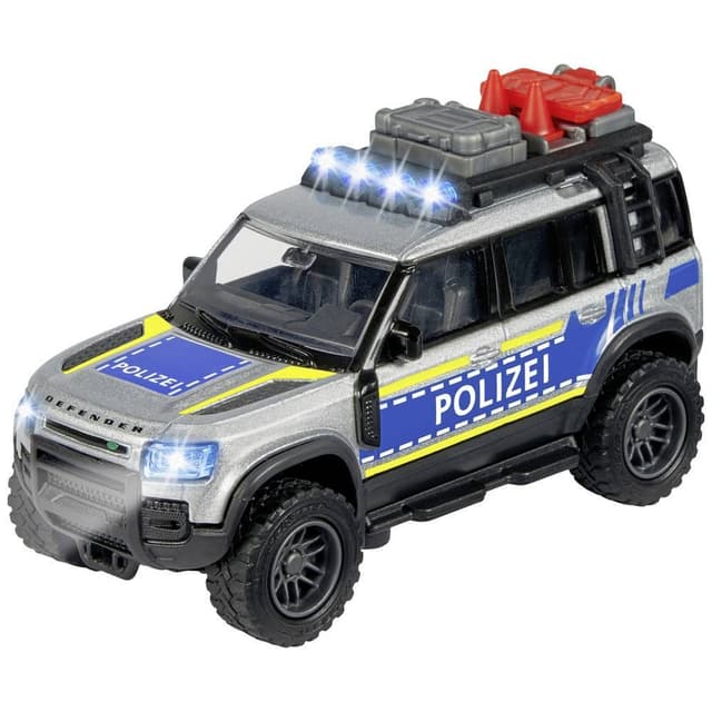 Majorette Land Rover Police Modellbil