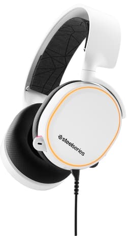SteelSeries Arctis 5 2019 edition gaming headset - hvid
