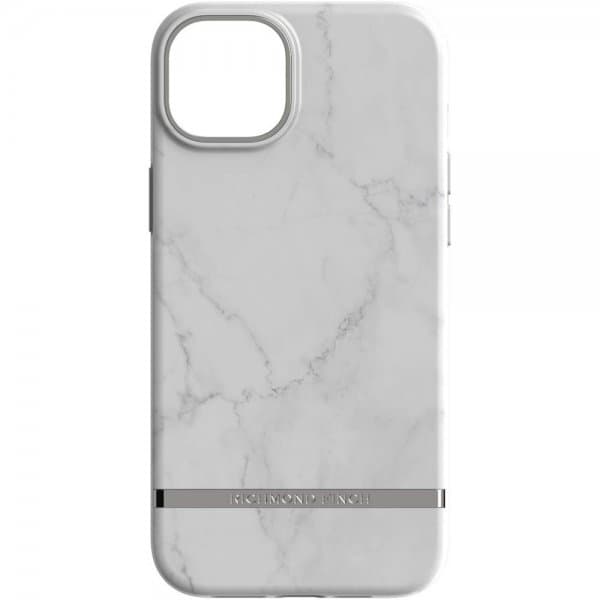 Richmond & Finch iPhone 14 Plus Deksel White Marble