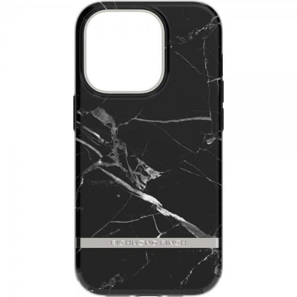 Richmond & Finch iPhone 14 Pro Cover Black Marble