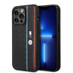BMW iPhone 14 Pro Deksel Hexagonal Pattern Svart