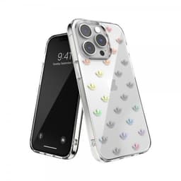 Adidas iPhone 14 Pro Deksel Trefoil Clear Case Transparent