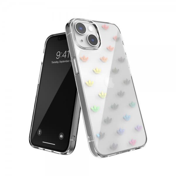Adidas iPhone 14 Deksel Trefoil Clear Case Transparent