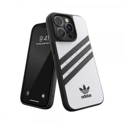 Adidas iPhone 14 Pro Deksel 3 Stripes Snap Case Hvit Svart