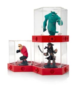 Infinity Figure Display Case oppbevaringsboks (3 stk)