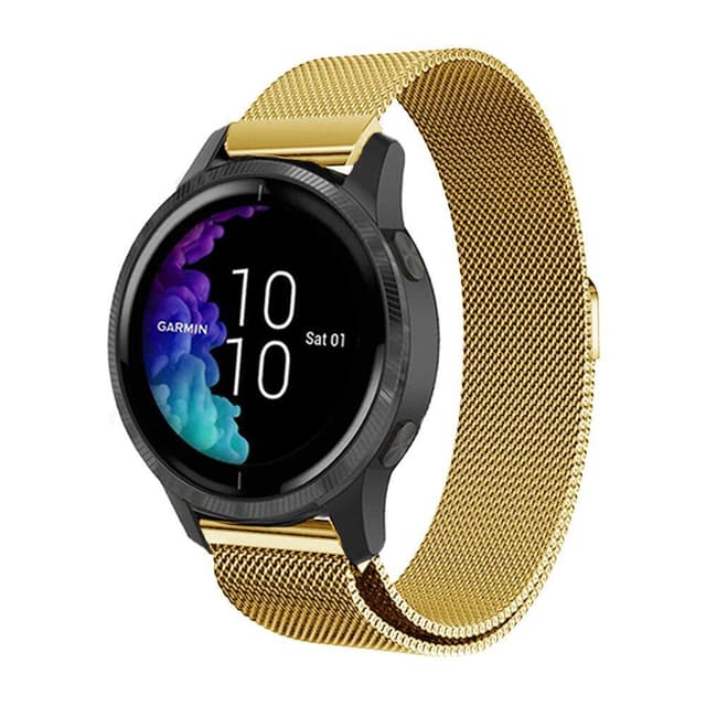 SKALO Milanese Loop till Garmin Venu 2S - Guld