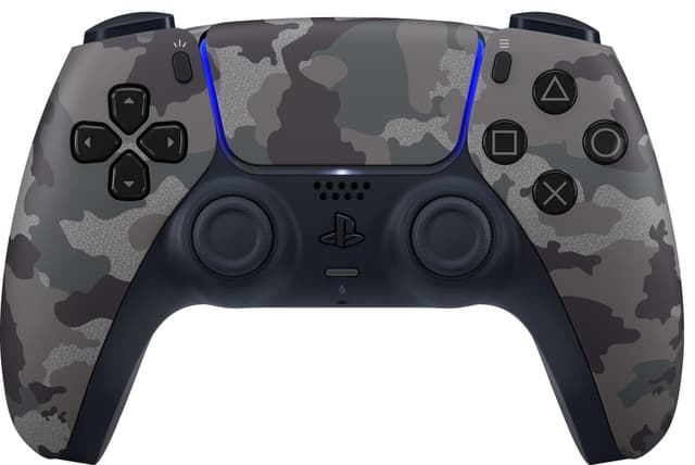 PS5 DualSense trådlös kontroll (grå kamouflage)