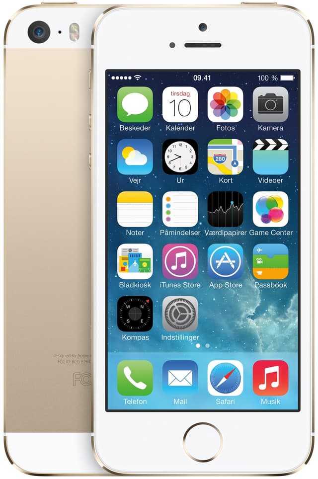 iPhone 5S 16 GB (gull) - Elkjøp