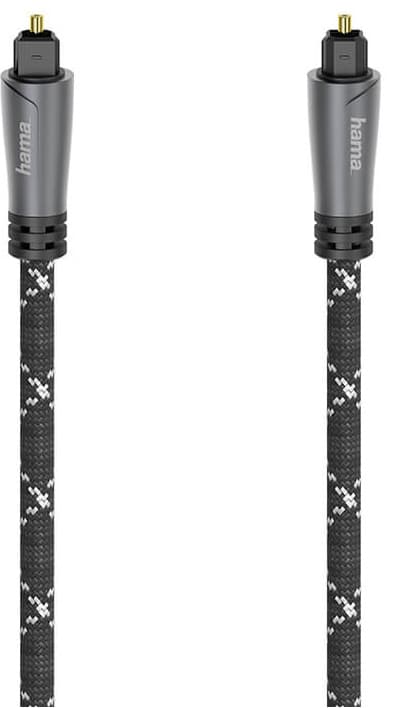 Hama optisk fiberkabel Toslink (metall/1,5 m)