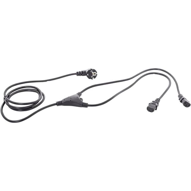 HAWA 1008275 IEC Y-kabel Svart 5.00 m