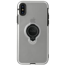 Puro Magnet Ring fodral för iPhone XR (transparent)