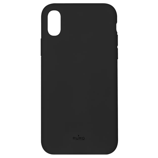 Puro Icon fodral iPhone Xs Max (svart)