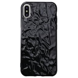 Puro Metal Flex iPhone X suojakuori (musta)