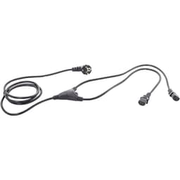 HAWA 1008274 IEC Y-kabel Svart 2.35 m
