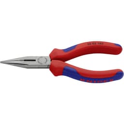 Elektronik och finmekanik Flat rundtång Rak 140 mm