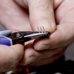 Elektronik och finmekanik Flat rundtång Rak 135 mm