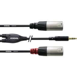 Cordial Audio Adapterkabel [1x Teleplugg 3.5 mm - 2x