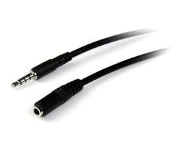 StarTech.com 2m 3,5mm 4-polig TRRS headset-förlängningskabel - M/F, 3,